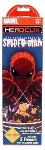 MARVEL HEROCLIX FOES OF SPIDERMAN BOOSTER (CASTELLANO)                     