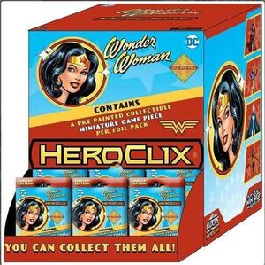 DC HEROCLIX - WONDER WOMAN MOVIE GRAVITY FEED                              