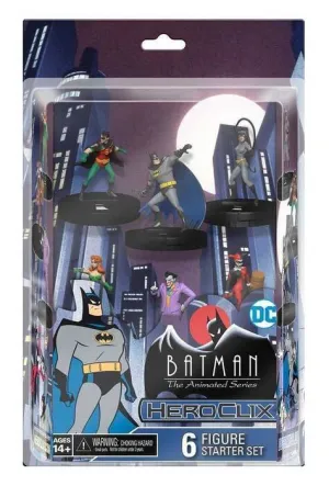 HEROCLIX DC BATMAN ANIMATED SERIES STARTER SET                             
