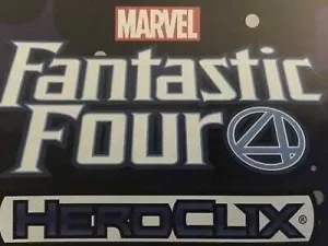MARVEL HEROCLIX FANTASTIC FOUR FAST FORCES                                 