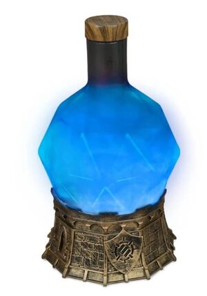 LUZ DE POCIÓN DEL HECHICERO CON REMOLINO MÍSTICO (AZUL) - ENHANCE GAMING