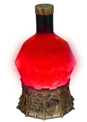 LUZ DE POCIÓN DEL HECHICERO CON REMOLINO MÍSTICO (ROJO) - ENHANCE GAMING