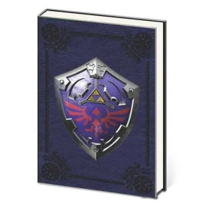 THE LEGEND OF ZELDA LIBRETA A5 METAL SHIELD