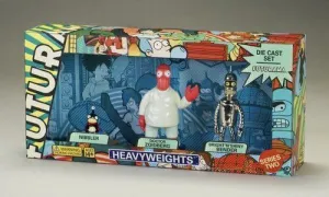 FUTURAMA FIGURAS METAL SET 2                                               