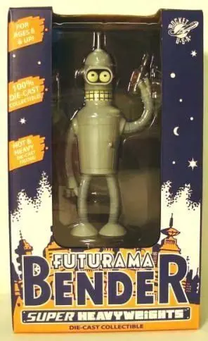 FUTURAMA BENDER METALICO 13CM                                              