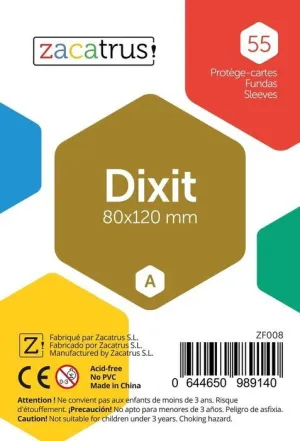 FUNDAS ZACATRUS DIXIT 80 MM X 120 MM (55)                                 