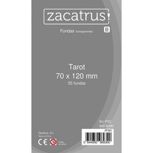 FUNDAS ZACATRUS TAROT 70 MM X 120 MM (55)                                 