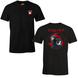 NARUTO CAMISETA NEGRA ITACHI UCHIWA M