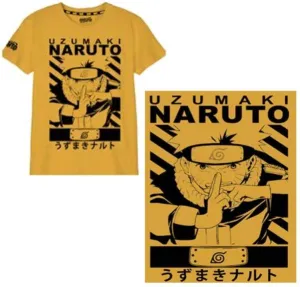 NARUTO CAMISETA NIÑO NARANJA NARUTO USUMAKI - 14