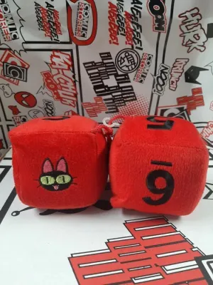 SALDO - PELUCHE DADO 6 CARAS TRIGUN GATO 