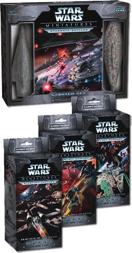 STAR WARS MINIATURES: STARSHIP BATTLES BOOSTER                             