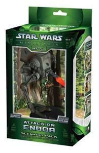 STAR WARS MINIATURES AT-ST ATTACK ON ENDOR                                 