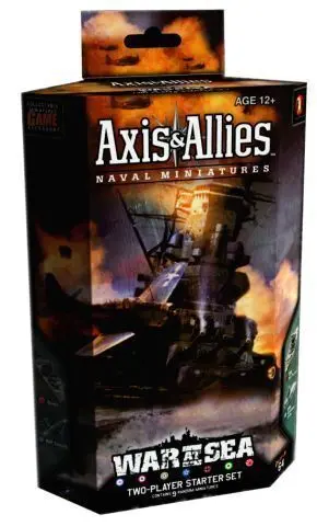 AXIS & ALLIES NAVAL MINIATURES: WAR AT SEA STARTER                         