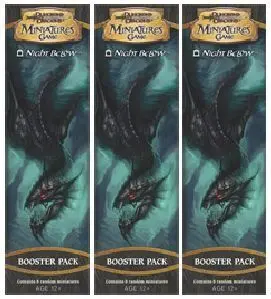 D&D MINIATURES: NIGHT BELOW BOOSTER                                        