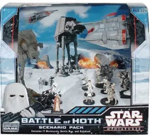 STAR WARS MINIATURES: BATTLE OF HOTH ESCENARIO                             