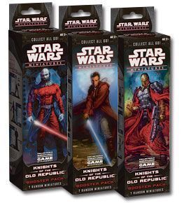 STAR WARS MINIATURES: KNIGHTS OF THE OLD REPUBLIC BOOSTER                  