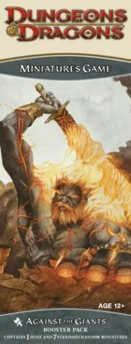 D&D MINIATURES: AGAINST THE GIANTS BOOSTER                                 