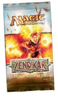 MAGIC- ZENDIKAR SOBRE INGLES                                               