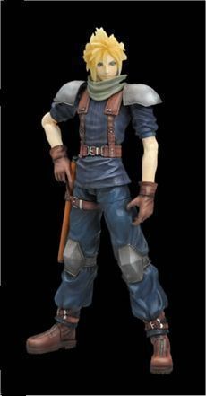 FINAL FANTASY VII CRISIS CORE FIG - CLOUD                                  
