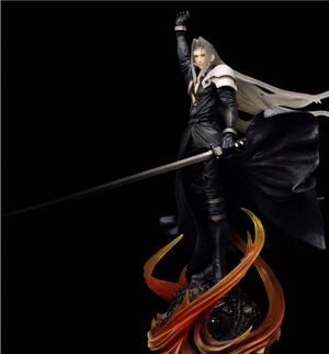 FINAL FANTASY VII STATIC ARTS SEPHIROTH ESTATUA PVC 36CM                   