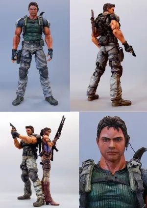 RESIDENT EVIL 5 PLAY ARTS KAI FIG 25CM CHRIS                               