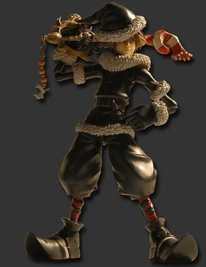 KINGDOM HEARTS II PLAY ARTS VOL.2 FIG 18CM - SORA XMAS                     