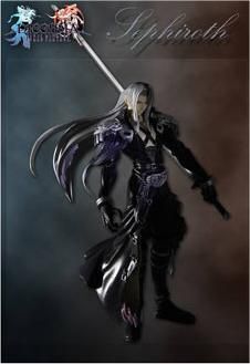 FINAL FANTASY DISSIDIA TRADING ARTS VOL.2 FIG 18CM - SEPHIROTH             