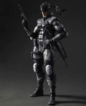 METAL GEAR SOLID PLAY ARTS KAI VOL.5 FIG 23CM SOLID SNAKE                  