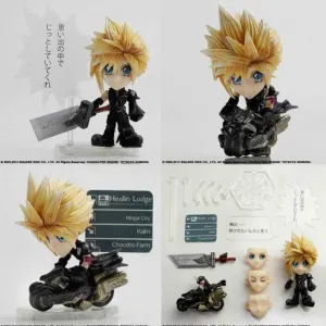 FINAL FANTASY TRADING ARTS KAI MINI FIG 7CM - CLOUD STRIFE                 