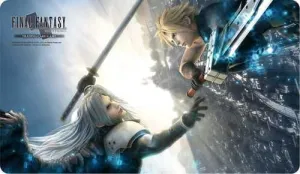 FINAL FANTASY JCC TAPETE CLOUD VS SEPHIROTH EDICION LIMITADA               