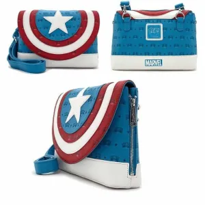 CAPITAN AMERICA BOLSO BANDOLERA ESCUDO CAPI                                