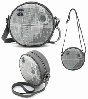 STAR WARS BANDOLERA ESTRELLA DE LA MUERTE CON PIN DE COLECCIONISTA         