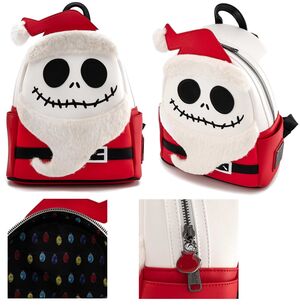 PESADILLA ANTES DE NAVIDAD MOCHILA COSPLAY SANTA JACK                      