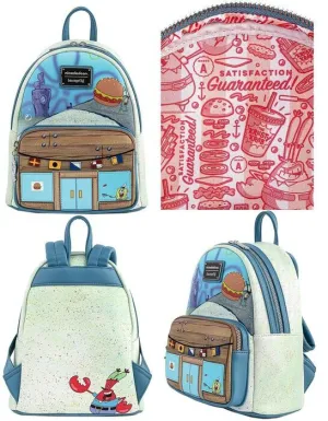 BOB SPONJA MOCHILA PATRICK KRUSTY KRAB
