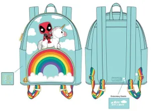 DEADPOOL 30TH ANNIVERSARY MOCHILA UNICORN RAINBOW