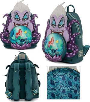 LA SIRENITA MOCHILA COSPLAY URSULA VILLAINS