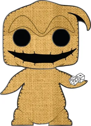 PESADILLA ANTES DE NAVIDAD POP! PIN CHAPA ESMALTADA OOGIE BOOGIE 10 CM