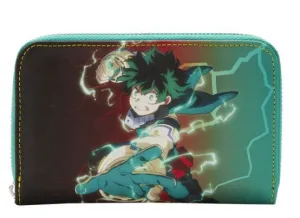 MY HERO ACADEMIA CARTERA DEKU CON CREMALLERA ALREDEDOR