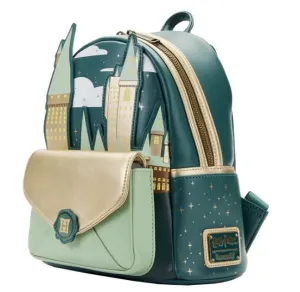 HARRY POTTER MINI MOCHILA CASTILLO HOGWARTS DORADO