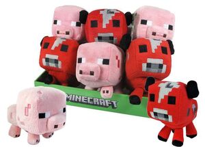 MINECRAFT PELUCHE SURTIDO ANIMALS 18CM                                     