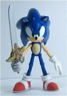 SONIC FIG 13CM SONIC BLACK KNIGHT                                          