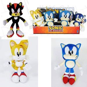 SONIC PELUCHE 18CM - SHADOW                                                