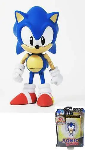 SONIC FIG 13CM THROUGH TIME - SONIC 1991                                   
