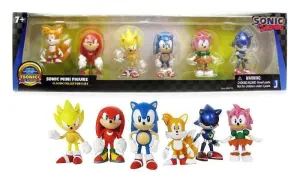 SONIC CLASSIC COLLECTOR'S SET 6 FIG 6CM                                    