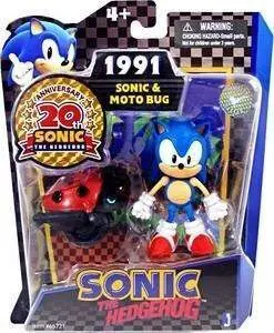 SONIC FIG 7CM GAME PACKS - SONIC Y MOTO BUG                                