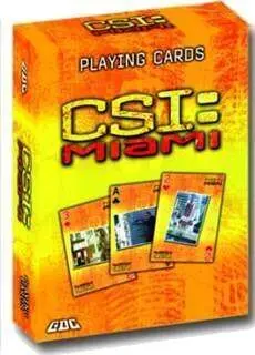 CSI MIAMI BARAJA POKER PERSONAJES                                          
