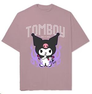 MADE IN JAPAN CAMISETA TOMBOY MORADA L