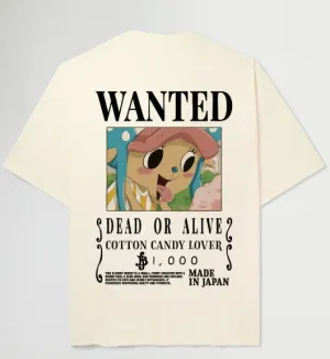 MADE IN JAPAN CAMISETA BEIGE WANTED COTTON LOVER T - XL
