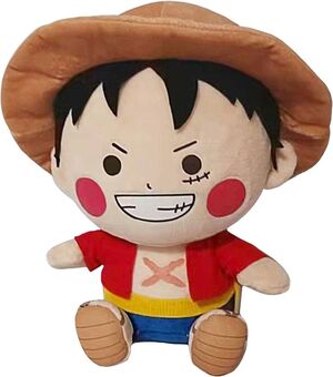 ONE PIECE PELUCHE MONKEY D. LUFFY 20 CM