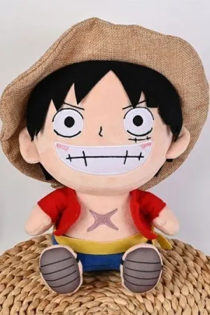 ONE PIECE PELUCHE MONKEY D. LUFFY GEAR 5 NEW WORLD VER! 25CM